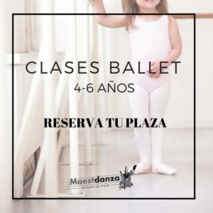 Clases Ballet de 4 a 6 años