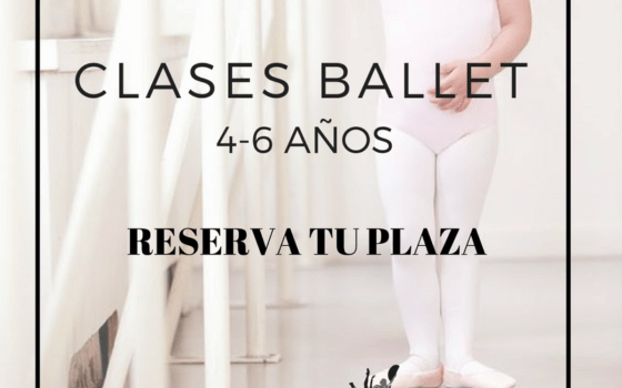 Clases Ballet de 4 a 6 años